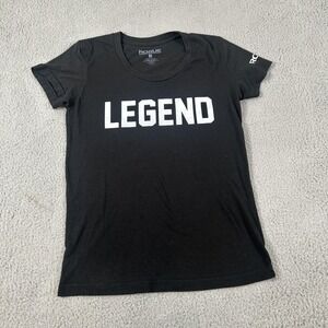 Rogue Shirt Mens Medium Black LEGEND‎ Graphic Tee Tagless Made In USA Athletic